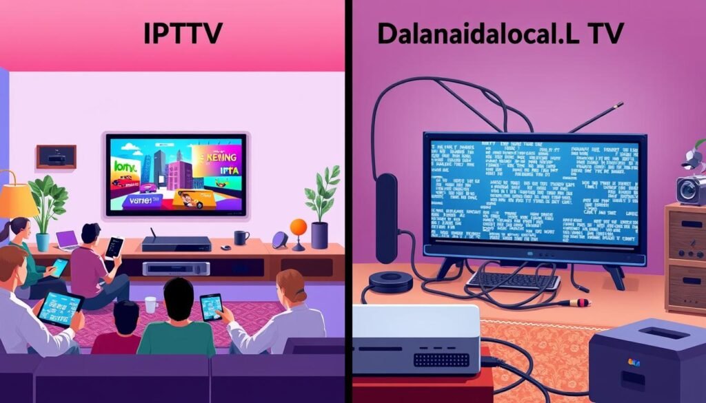 IPTV vs Traditional Cable TV
