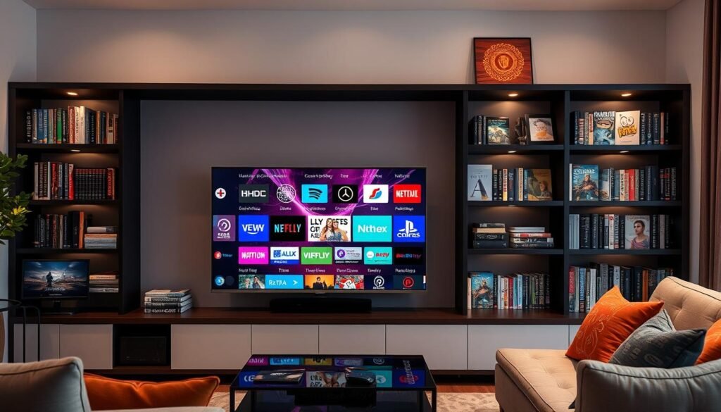 IPTV kanalen en content bibliotheek