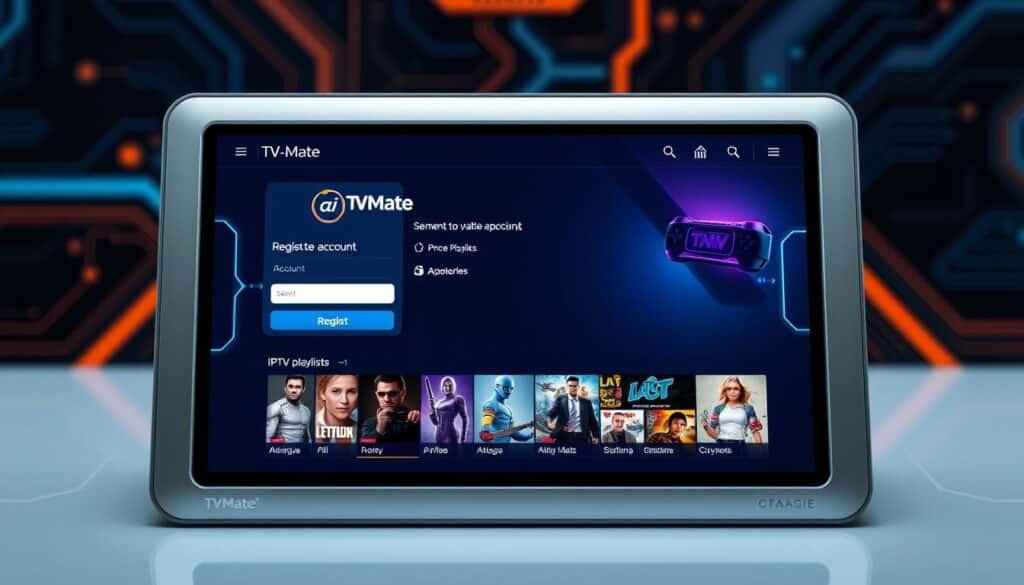 tvmate account registration