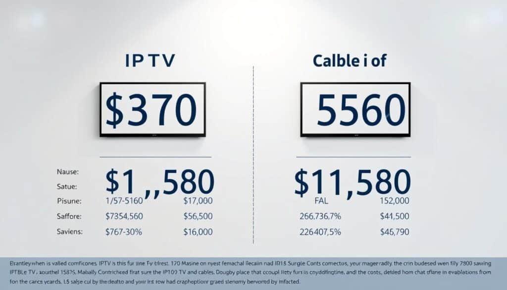 IPTV Cost Savings Comparison