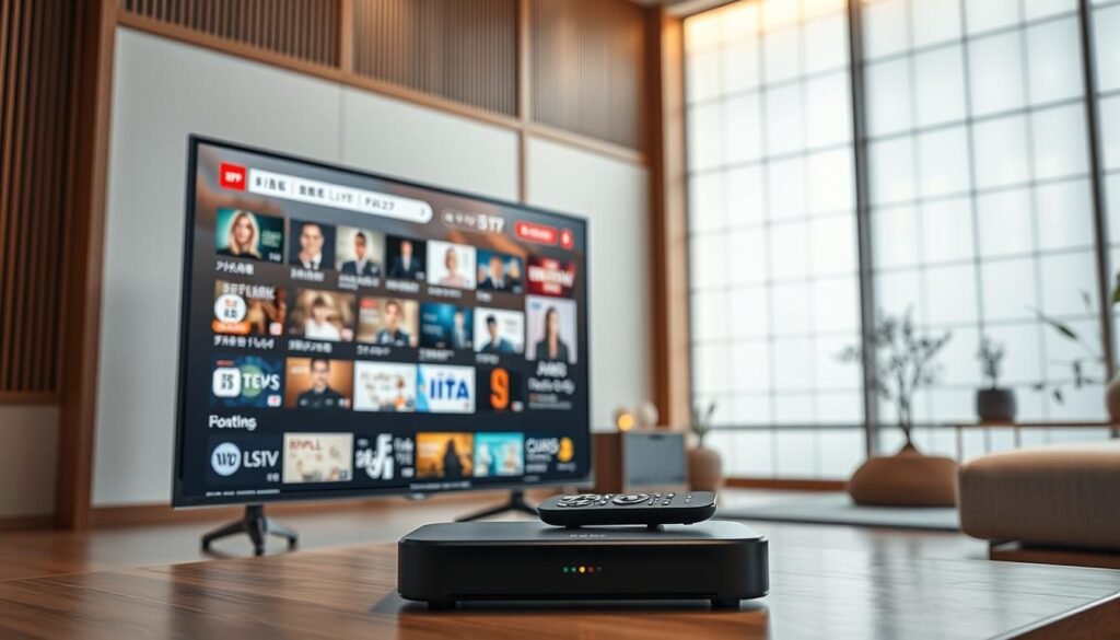 Japanese IPTV Streaming Services